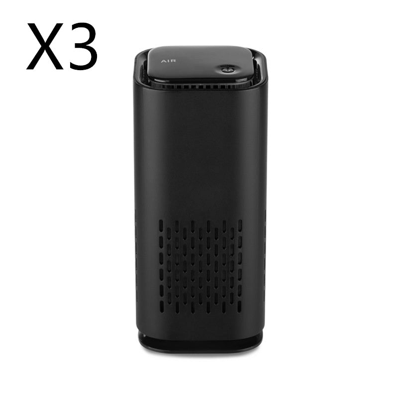 Spring New Arrival Mini Portable Car Air Purifiers With Usb Cable Charging Home Office HEPA Filter Car Air Purifier - My Store