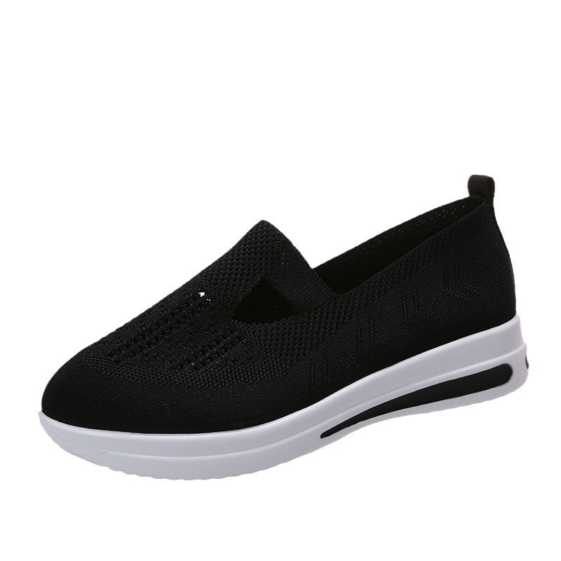 Flat Platform Wedge Casual Sneakers - My Store