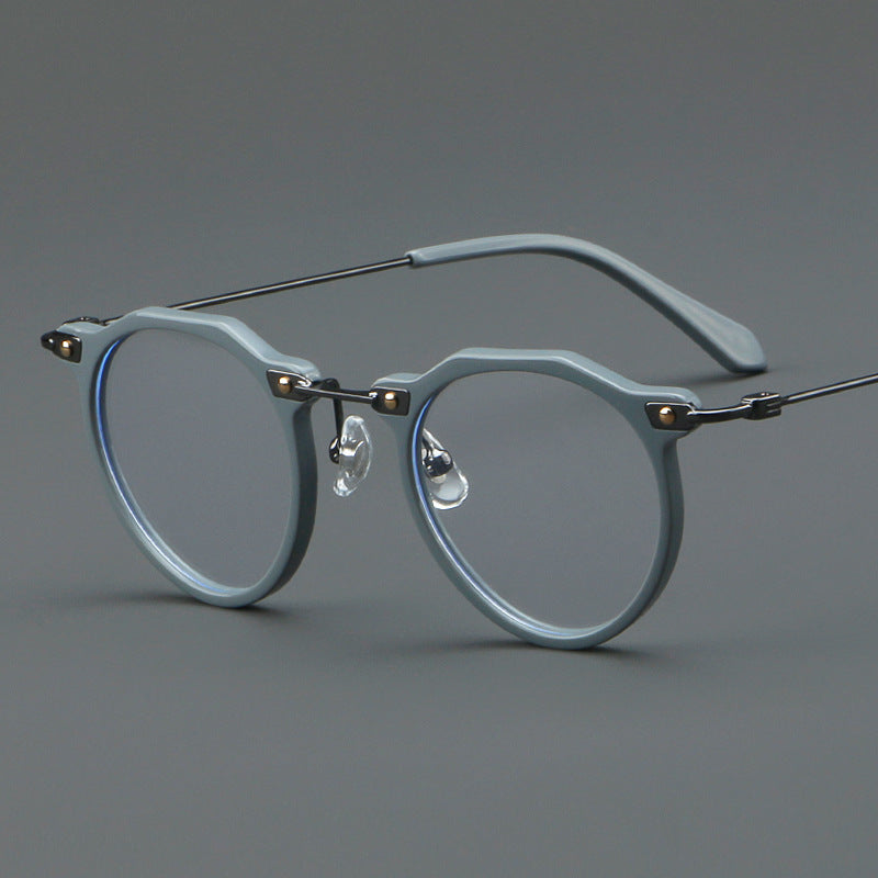 New Glasses 5812 Retro Glasses Rim Metal Optical Glasses - My Store