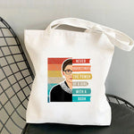 Judge Feminist Ginsburg Student Canvas Bag - My Store