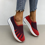 Flyknit Breathable Shoes Wedge Sneakers - My Store