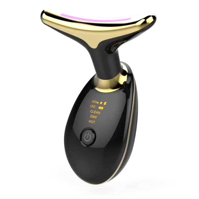 EMS Thermal Neck Lifting And Tighten Massager Electric Microcurrent Wrinkle Remover - My Store