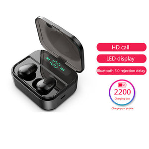 Bluetooth Earphone Stereo Headphone Wireless Earbuds Heads - My Store