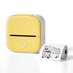 Portable Mini Thermal Label Printer Home Photo Printer Student Wrong Question Printer Bluetooth-compatible Mini Label Printer Price Tag - My Store
