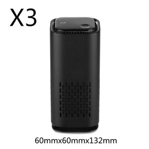 Spring New Arrival Mini Portable Car Air Purifiers With Usb Cable Charging Home Office HEPA Filter Car Air Purifier - My Store