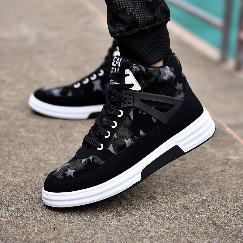 Casual Fashion Sneakers Men's Fleece-lined Sneakers - My Store