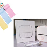 Portable Mini Thermal Label Printer Home Photo Printer Student Wrong Question Printer Bluetooth-compatible Mini Label Printer Price Tag - My Store