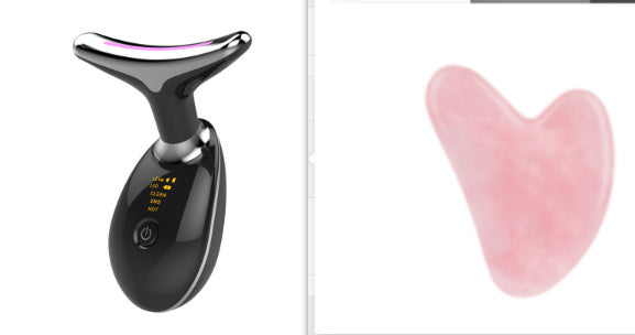 EMS Thermal Neck Lifting And Tighten Massager Electric Microcurrent Wrinkle Remover - My Store
