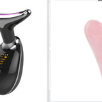 EMS Thermal Neck Lifting And Tighten Massager Electric Microcurrent Wrinkle Remover - My Store